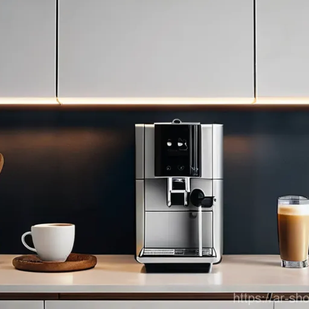 스마트 플러그 활용법 및 추천 제품 - **Prompt 1: Effortless Morning Routine with Smart Plugs** "A cozy and modern kitchen in the earl...